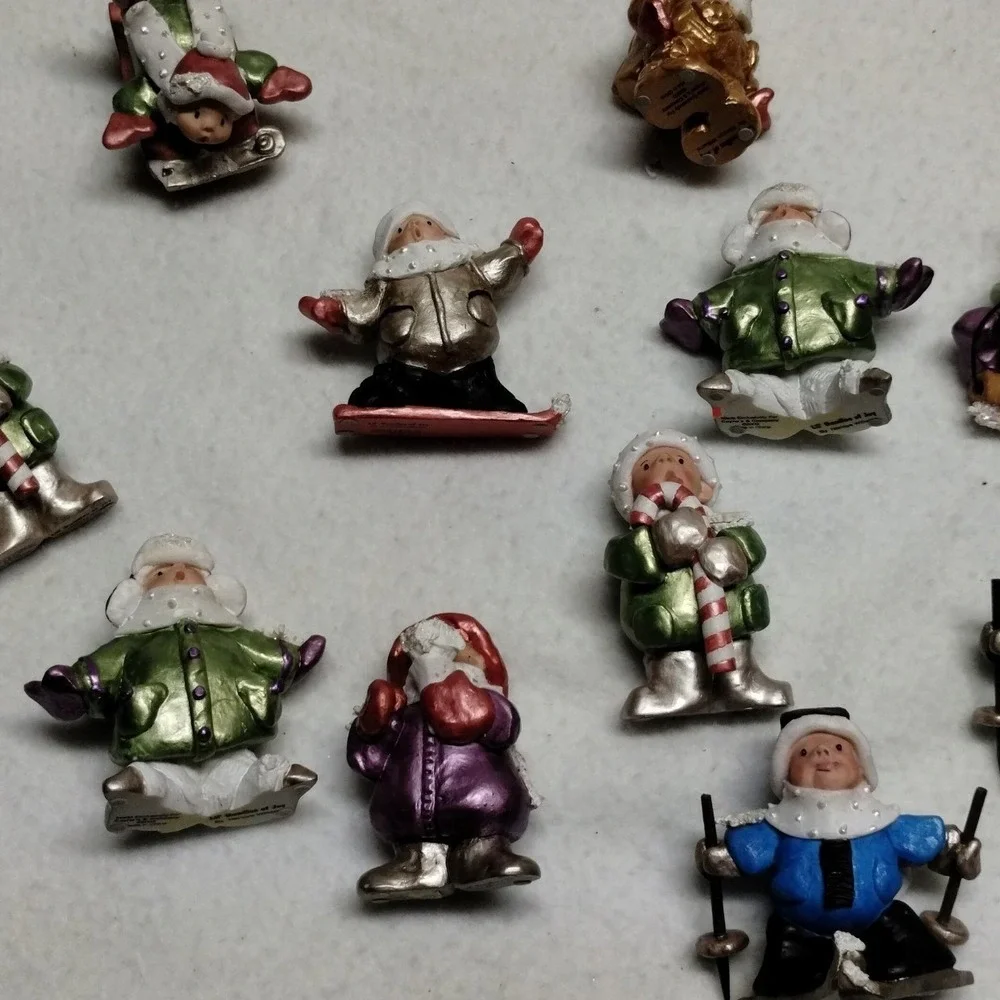 Lil' Bundles of‎ Joy Figurines Set | 11 Pc Vintage 2003 Coyne's & Co Christmas